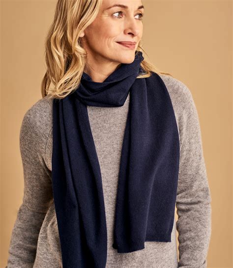 navy scarf women